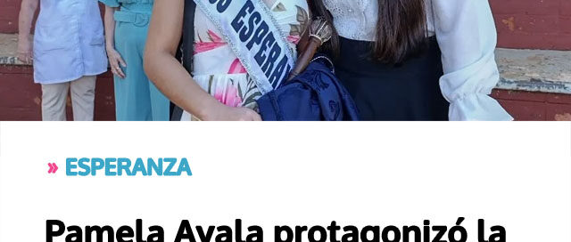 ESPERANZA: Pamela Ayala protagonizó la grabación del videoclip oficial del centenario