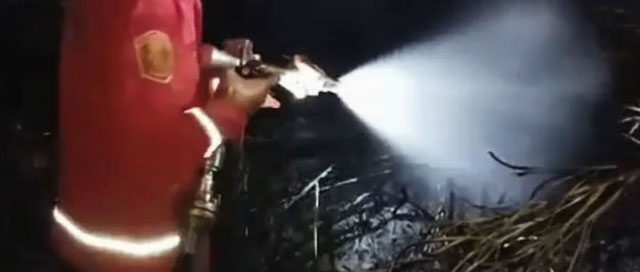 OBERÁ: Controlan incendio de malezas en el barrio Aeroclub sin heridos