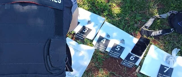 OBERÁ: Patrulla motorizada secuestró marihuana oculta en una mochila y en el pañal de un bebé