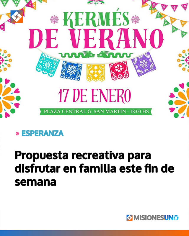Propuesta recreativa para disfrutar en familia este fin de semana