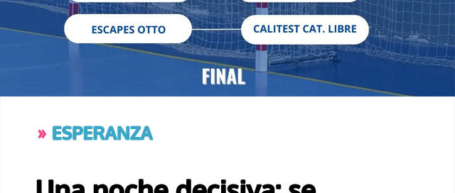 Una noche decisiva: se disputan las finales del Torneo de Futsal Libre y +35