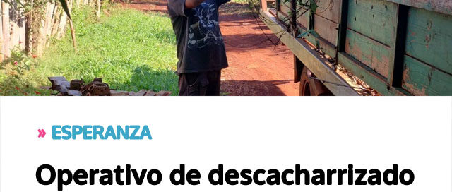 Operativo de descacharrizado busca prevenir enfermedades y mejorar la limpieza en los barrios