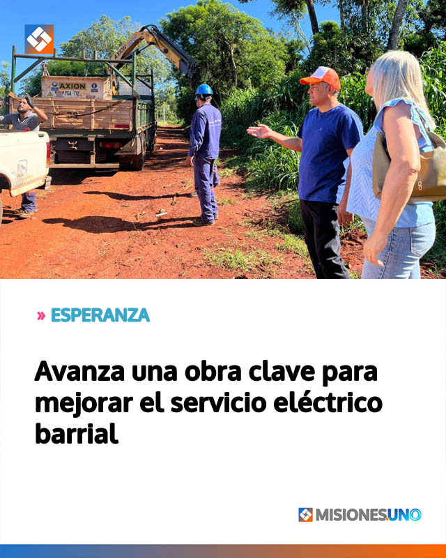 Avanza una obra clave para mejorar el servicio eléctrico barrial