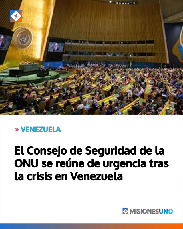 El Consejo de Seguridad de la ONU se reúne de urgencia tras la crisis en Venezuela