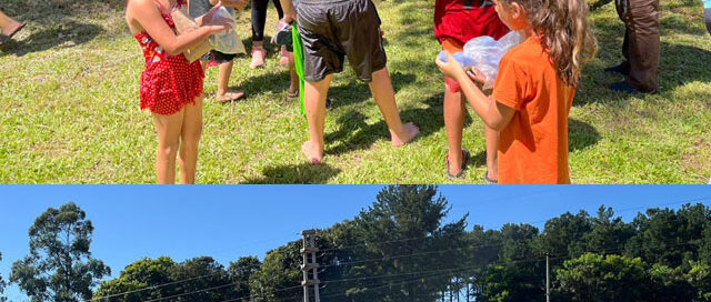 Cierre de la colonia de vacaciones con juegos, deportes y actividades recreativas