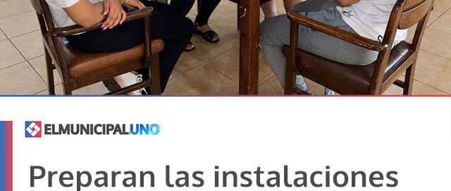 Preparan las instalaciones para el inicio del Profesorado de Educación Física de la Universidad Gastón Dachary