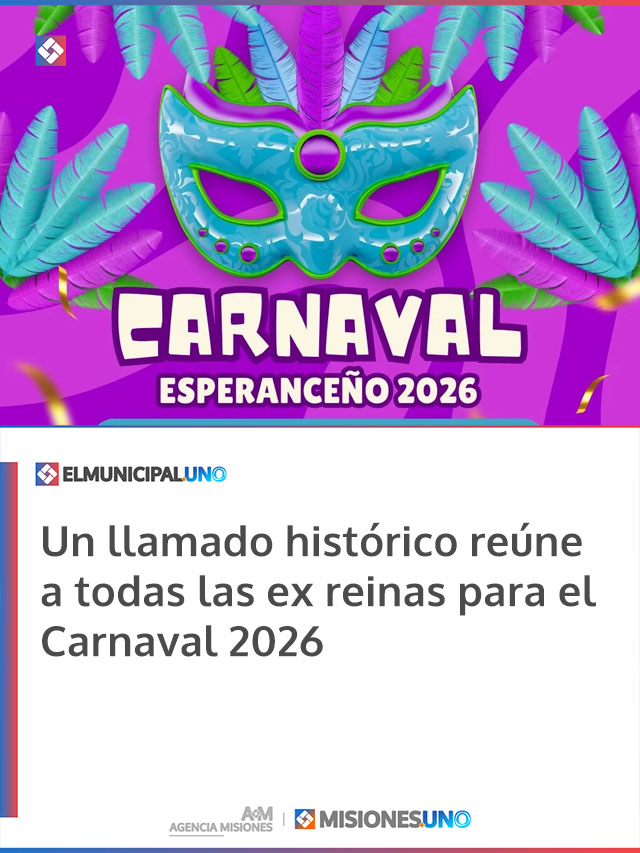 Un llamado histórico reúne a todas las ex reinas para el Carnaval 2026
