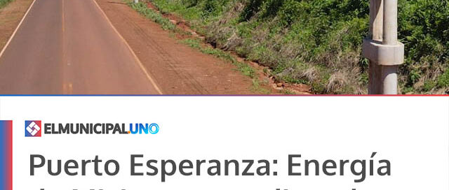 Puerto Esperanza: Energía de Misiones coordina obras estratégicas y avanza con una nueva subestación