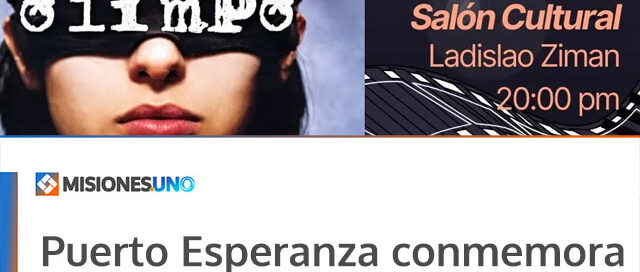 Puerto Esperanza conmemora el Día de la Memoria con la proyección de “Garage Olimpo”