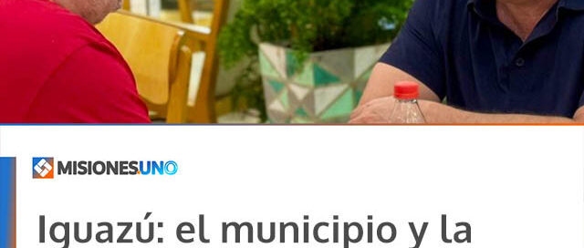 Iguazú: el municipio y la Provincia avanzan en obras, planificación y acciones de salud